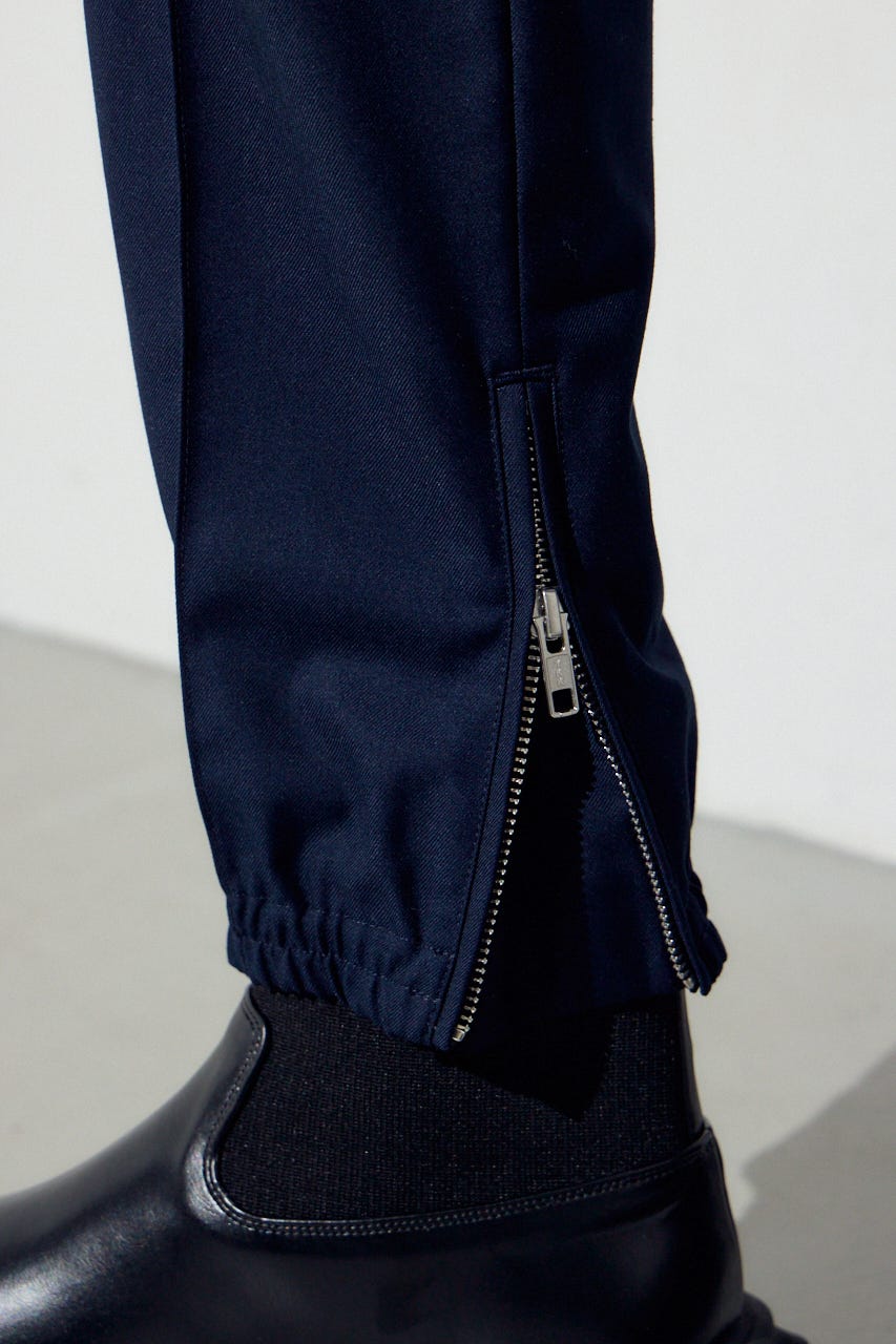 ピンタックジョガーパンツ D/NVY S