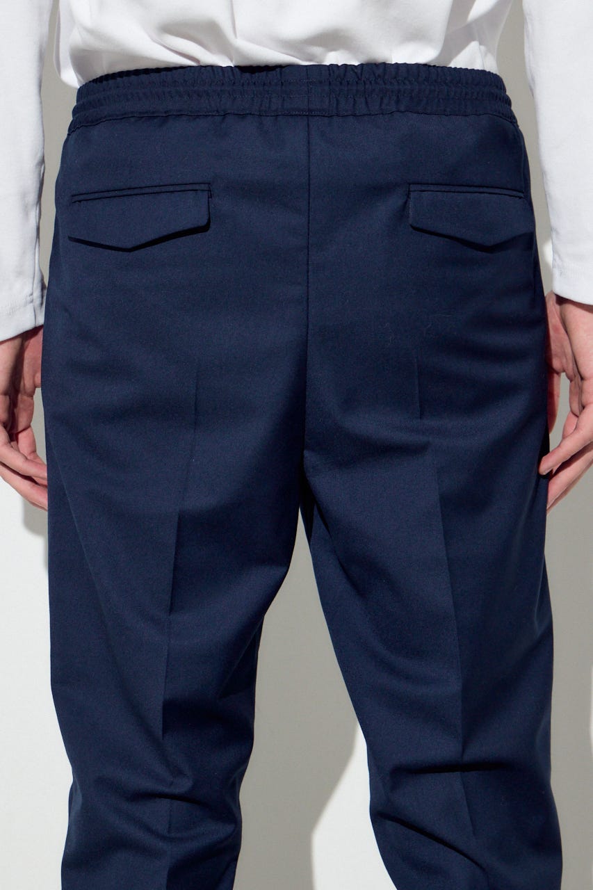 ピンタックジョガーパンツ D/NVY S