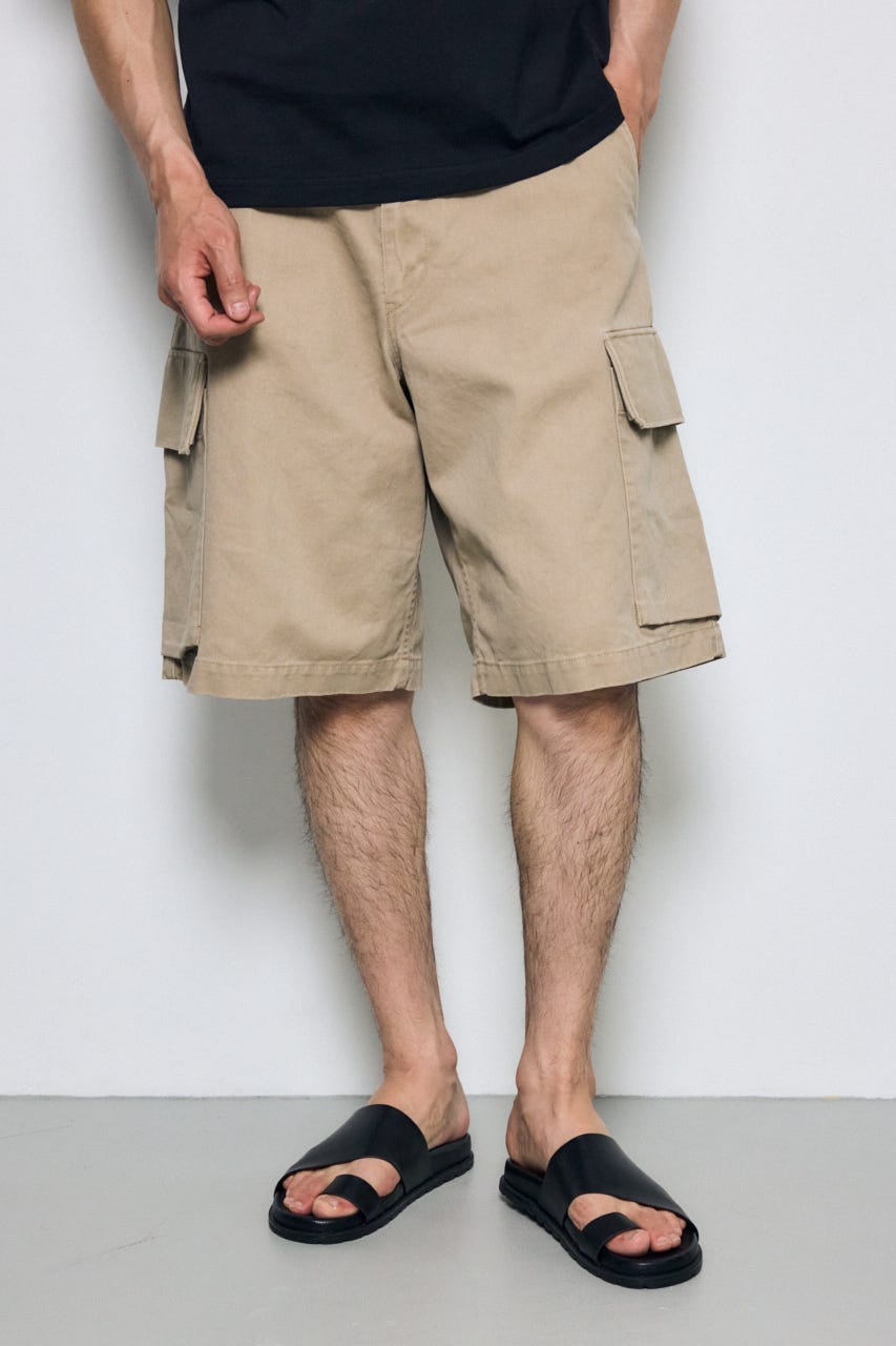 バミューダショートパンツ BEG L