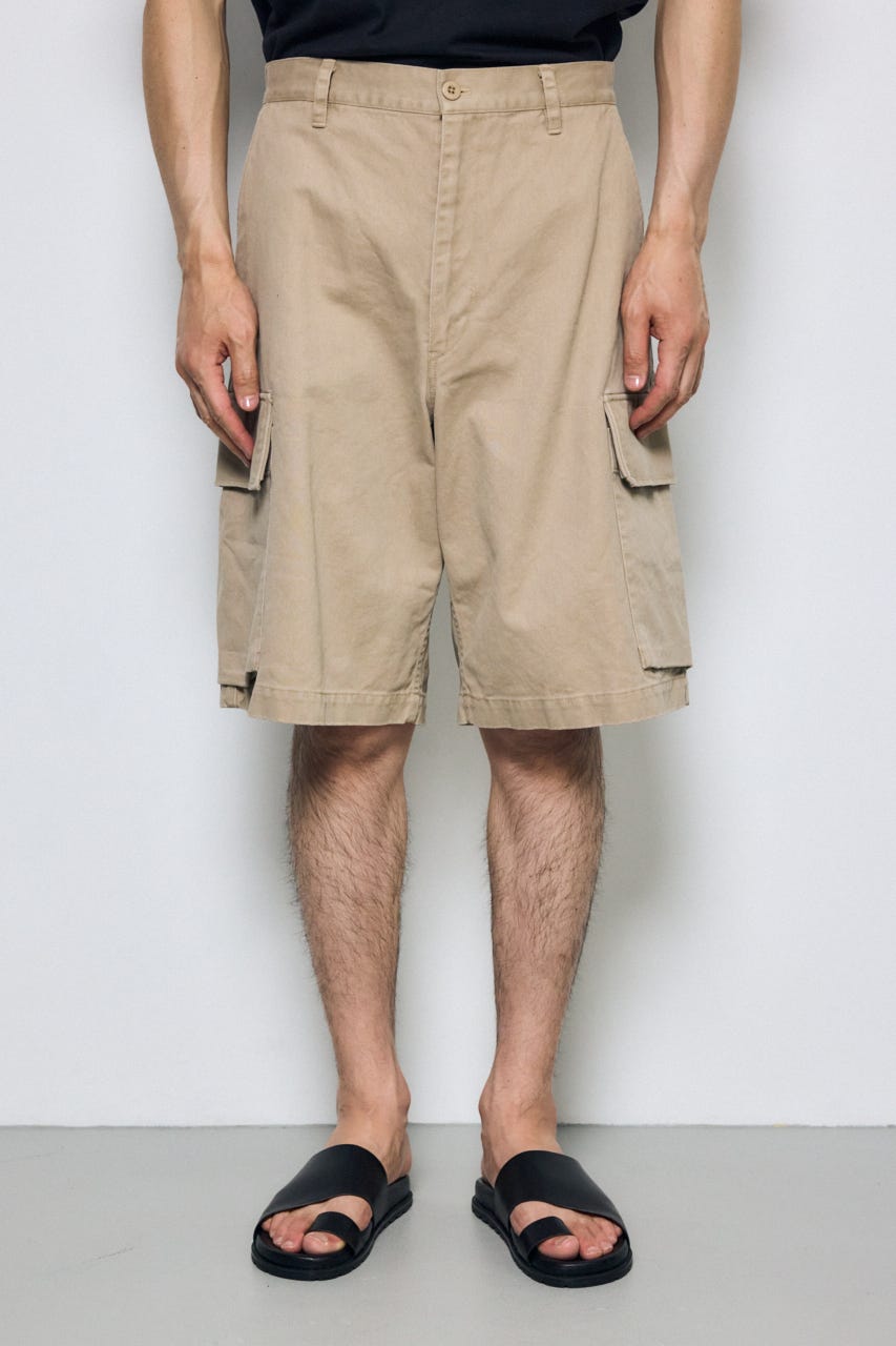 バミューダショートパンツ BEG L