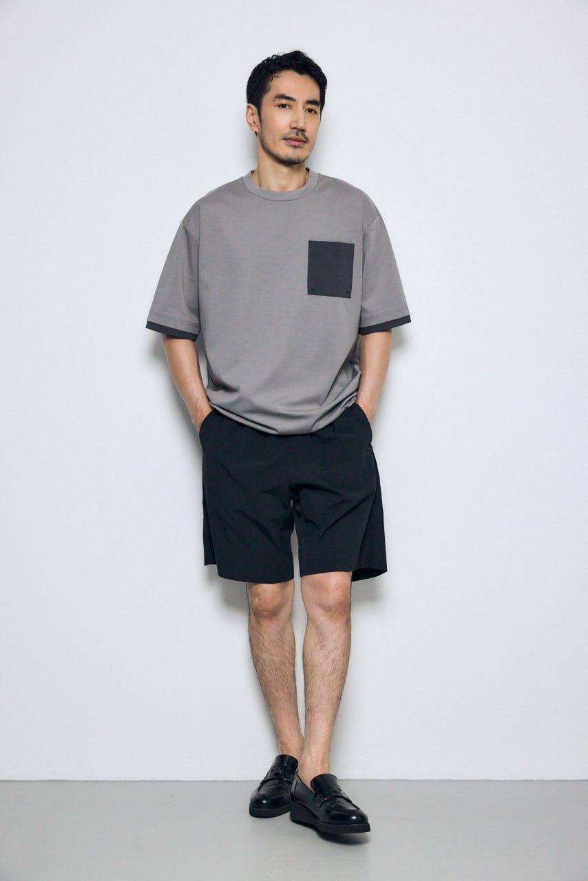 リバーショートパンツ BLK M