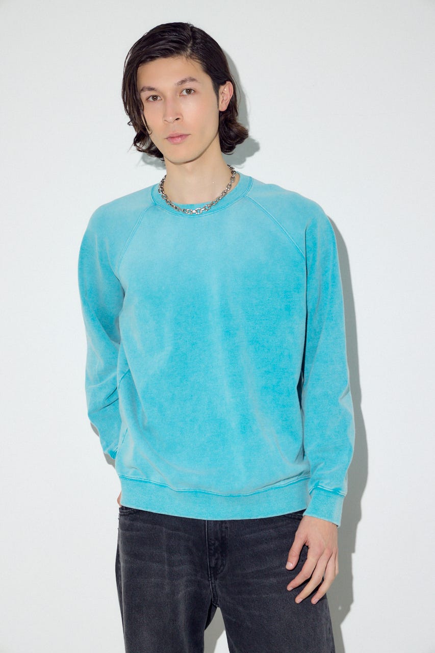 ヴィンテージスウェットトップス BLU S