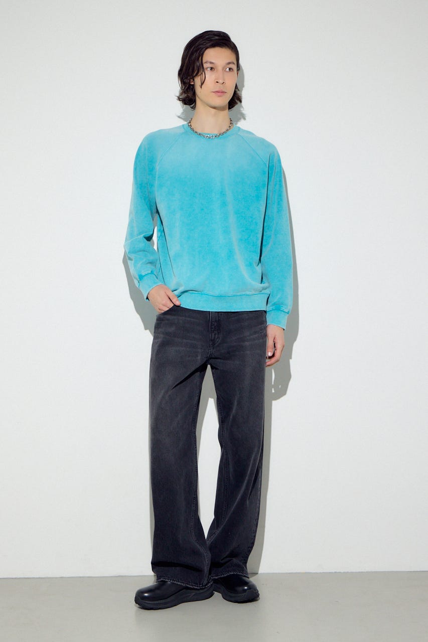 ヴィンテージスウェットトップス BLU S