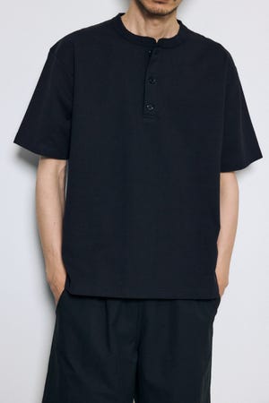 ヘンリーネックハングTEE
