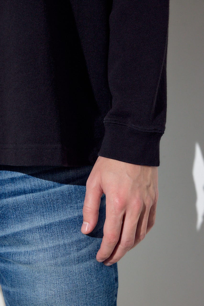 NO ALTERNATIVE長袖Tシャツ BLK M