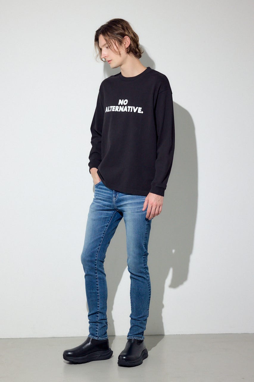 NO ALTERNATIVE長袖Tシャツ BLK M
