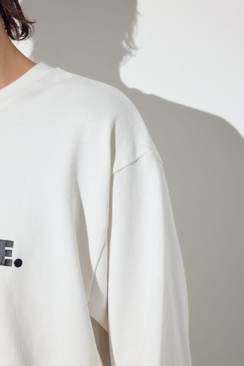 NO ALTERNATIVE長袖Tシャツ WHT S