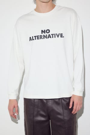 NO ALTERNATIVE長袖Tシャツ