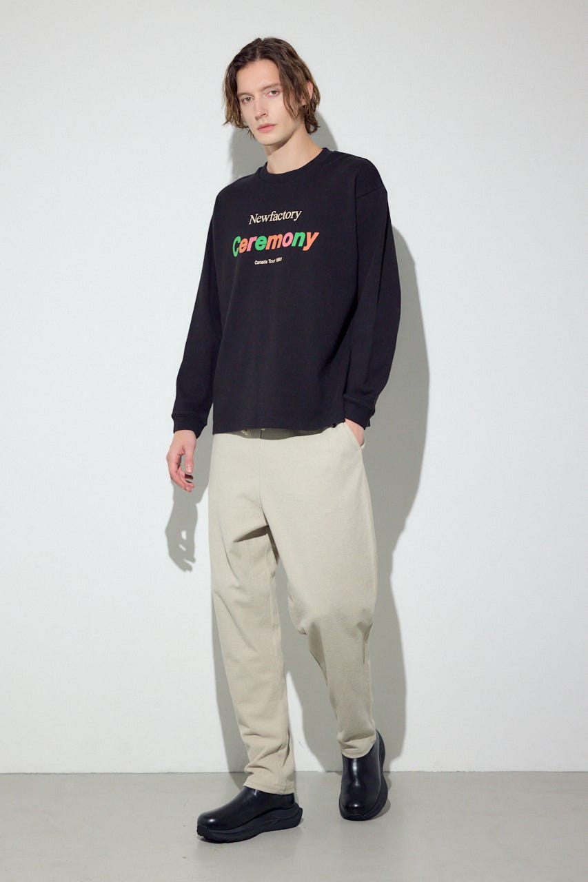 CEREMONY長袖Tシャツ BLK L