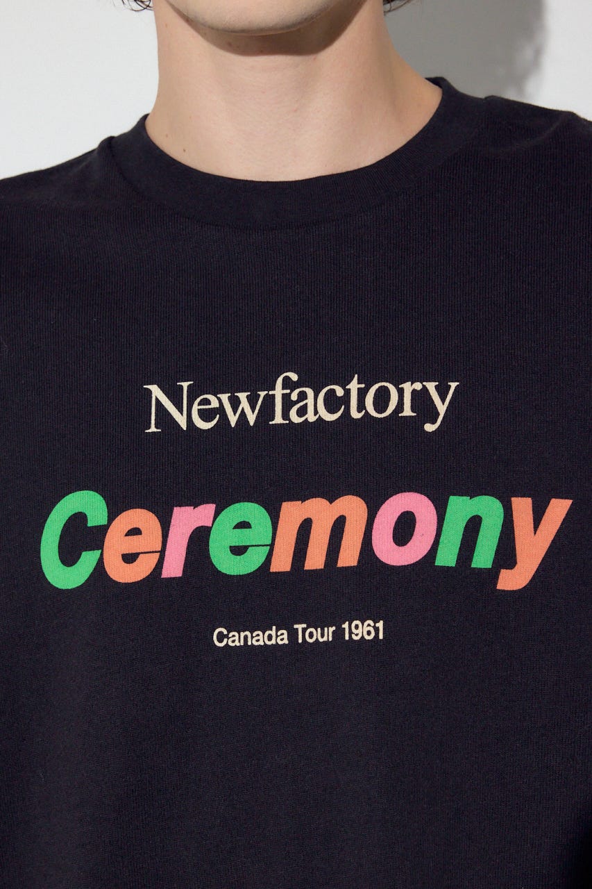 CEREMONY長袖Tシャツ BLK L