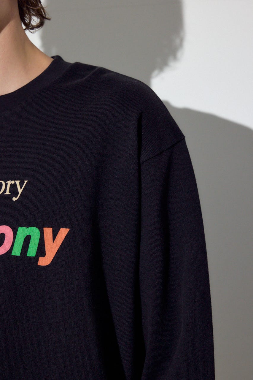 CEREMONY長袖Tシャツ BLK L