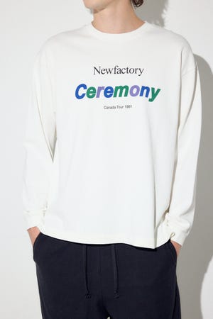 CEREMONY長袖Tシャツ
