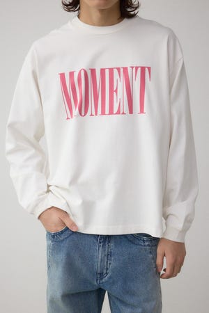 MOMENTグラフィックロンTEE