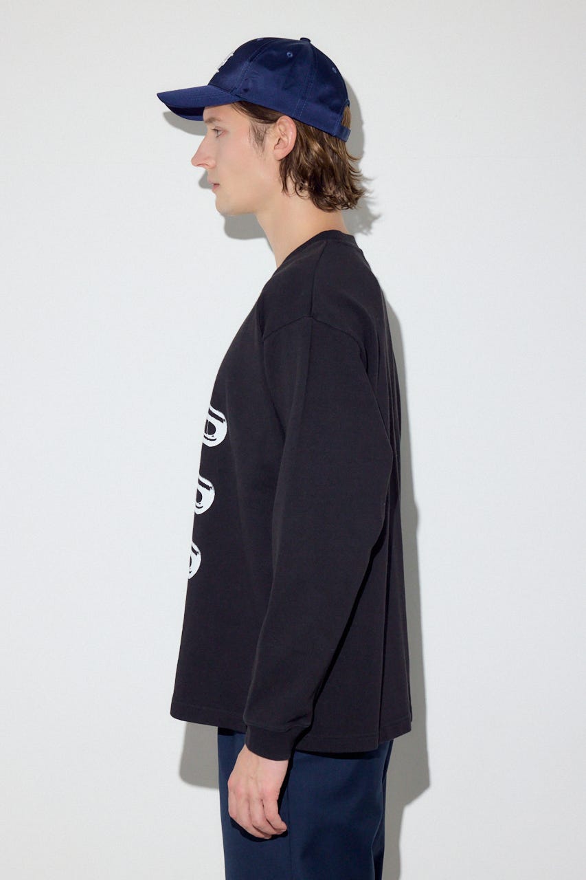 SAFETY PIN長袖Tシャツ BLK M