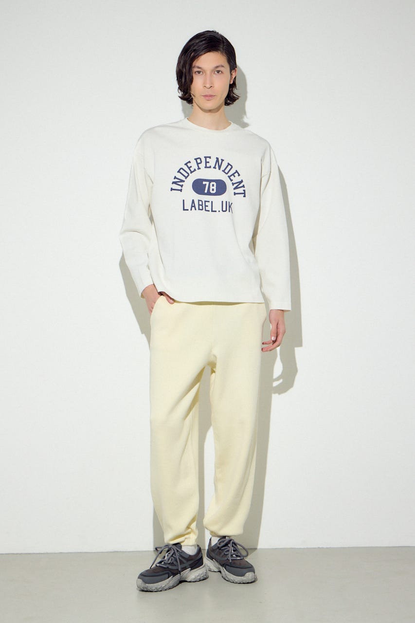 No.78ナンバリングトップス WHT S