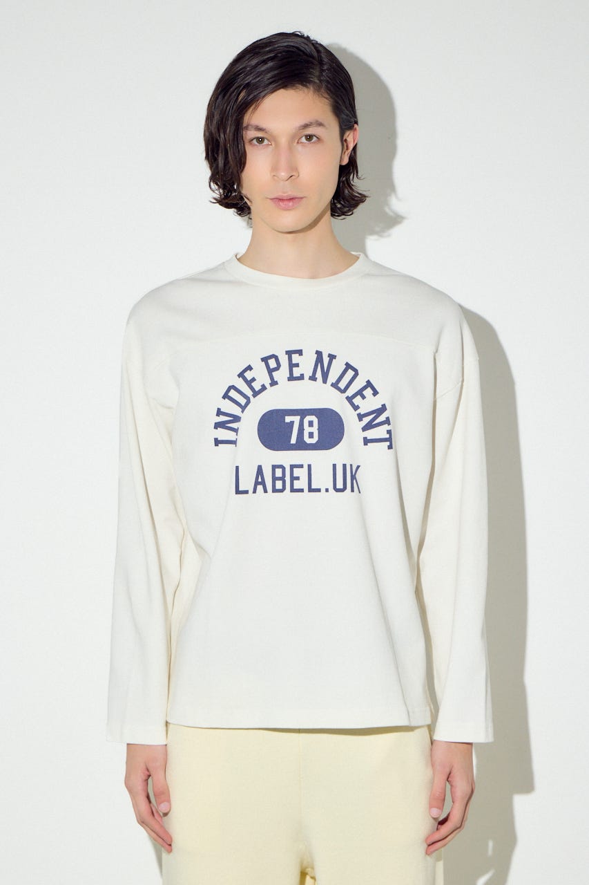 No.78ナンバリングトップス WHT S