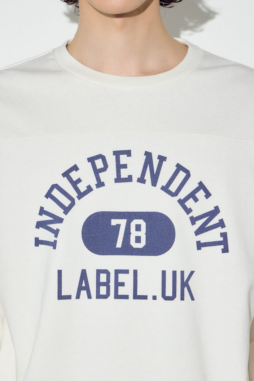 No.78ナンバリングトップス WHT S