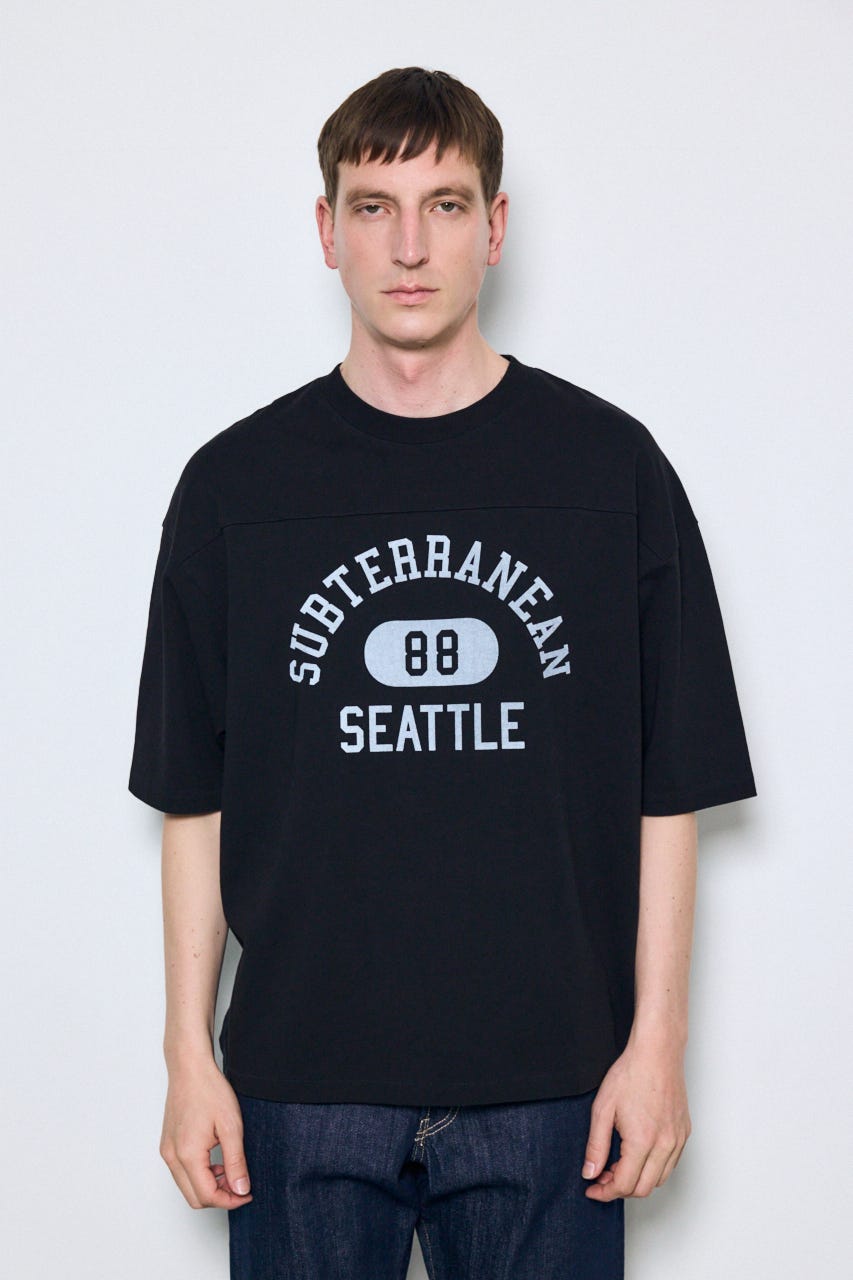 No.88ナンバリングトップス BLK M