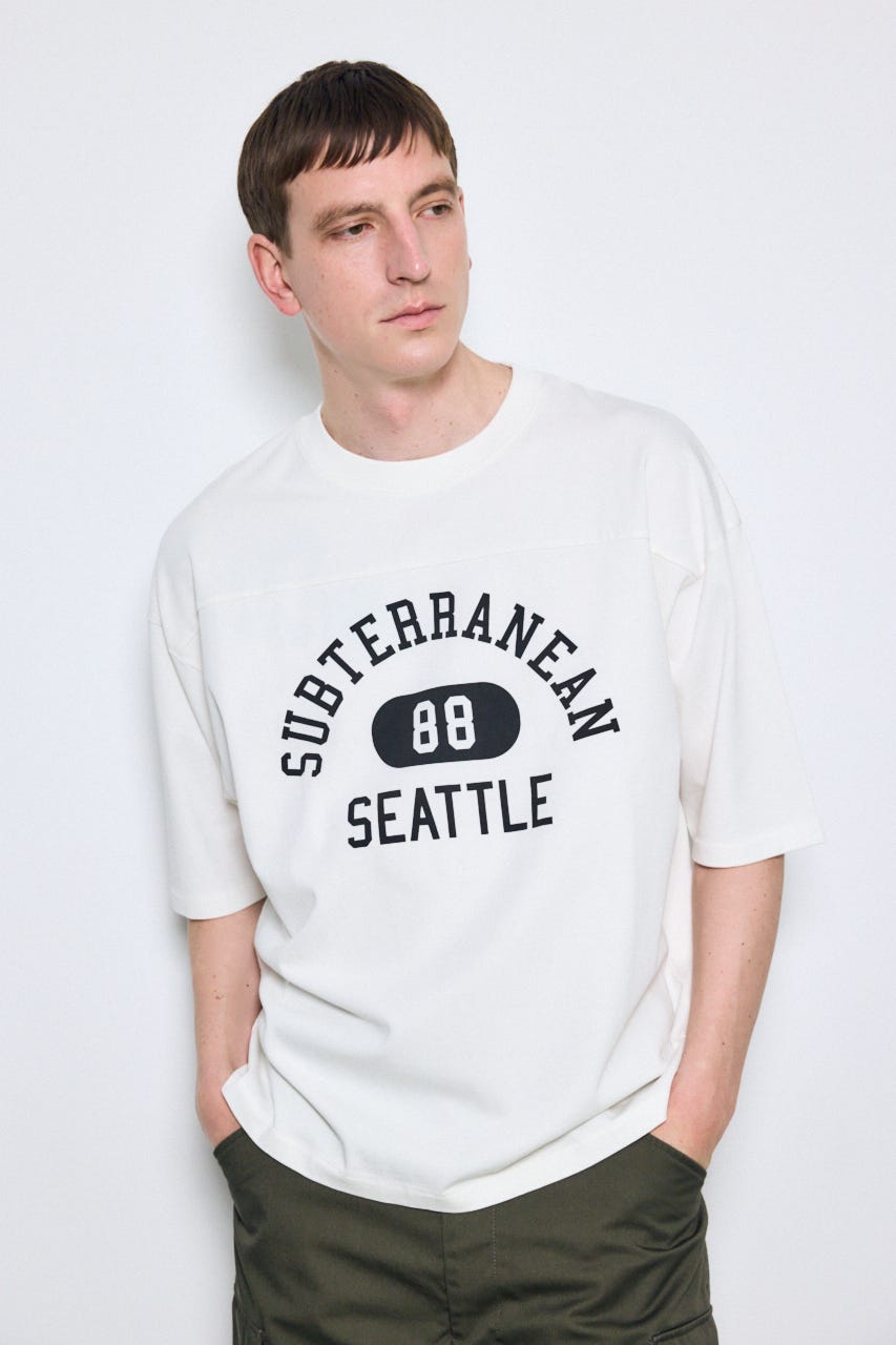 No.88ナンバリングトップス WHT M