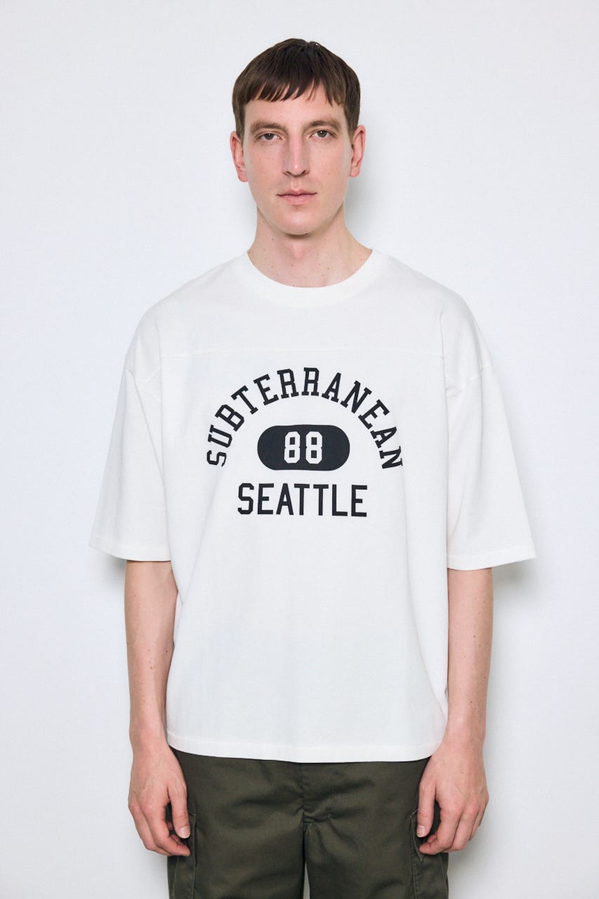 No.88ナンバリングトップス WHT M