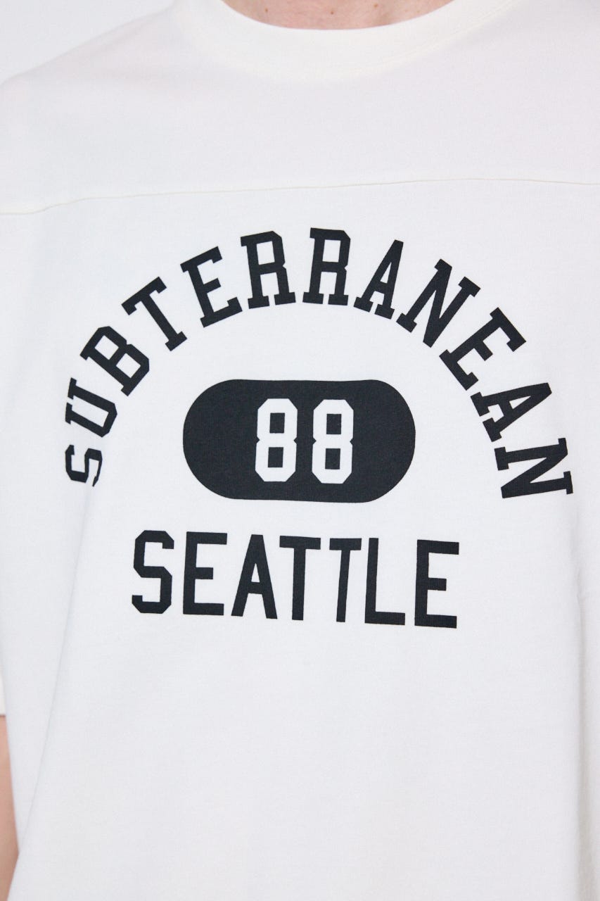 No.88ナンバリングトップス WHT M