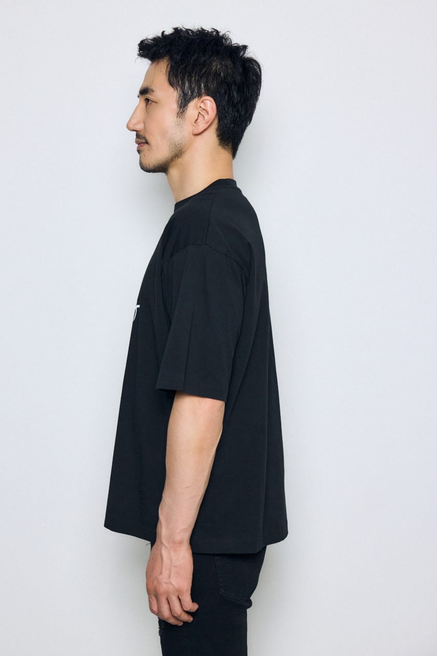 クロスモチーフTシャツ BLK M