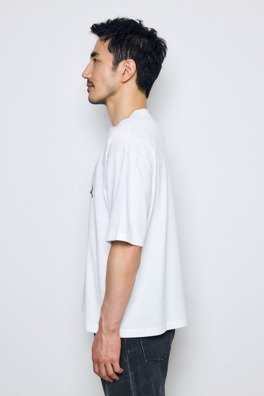 クロスモチーフTシャツ WHT M