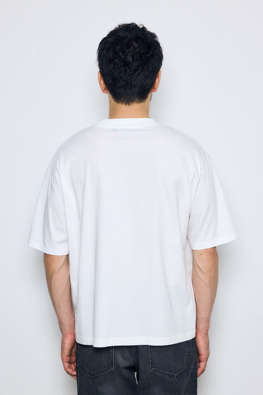 クロスモチーフTシャツ WHT M