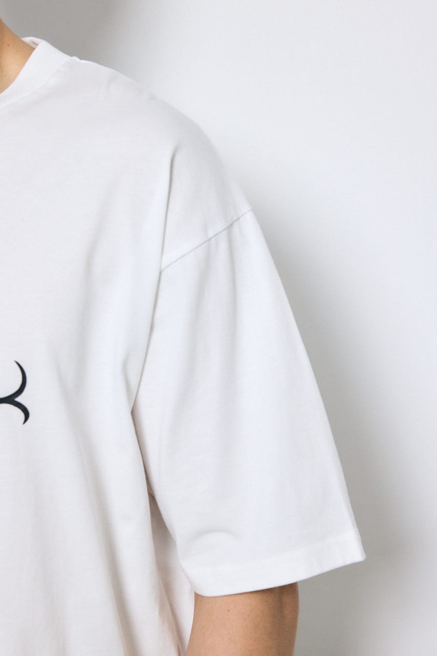 クロスモチーフTシャツ WHT M