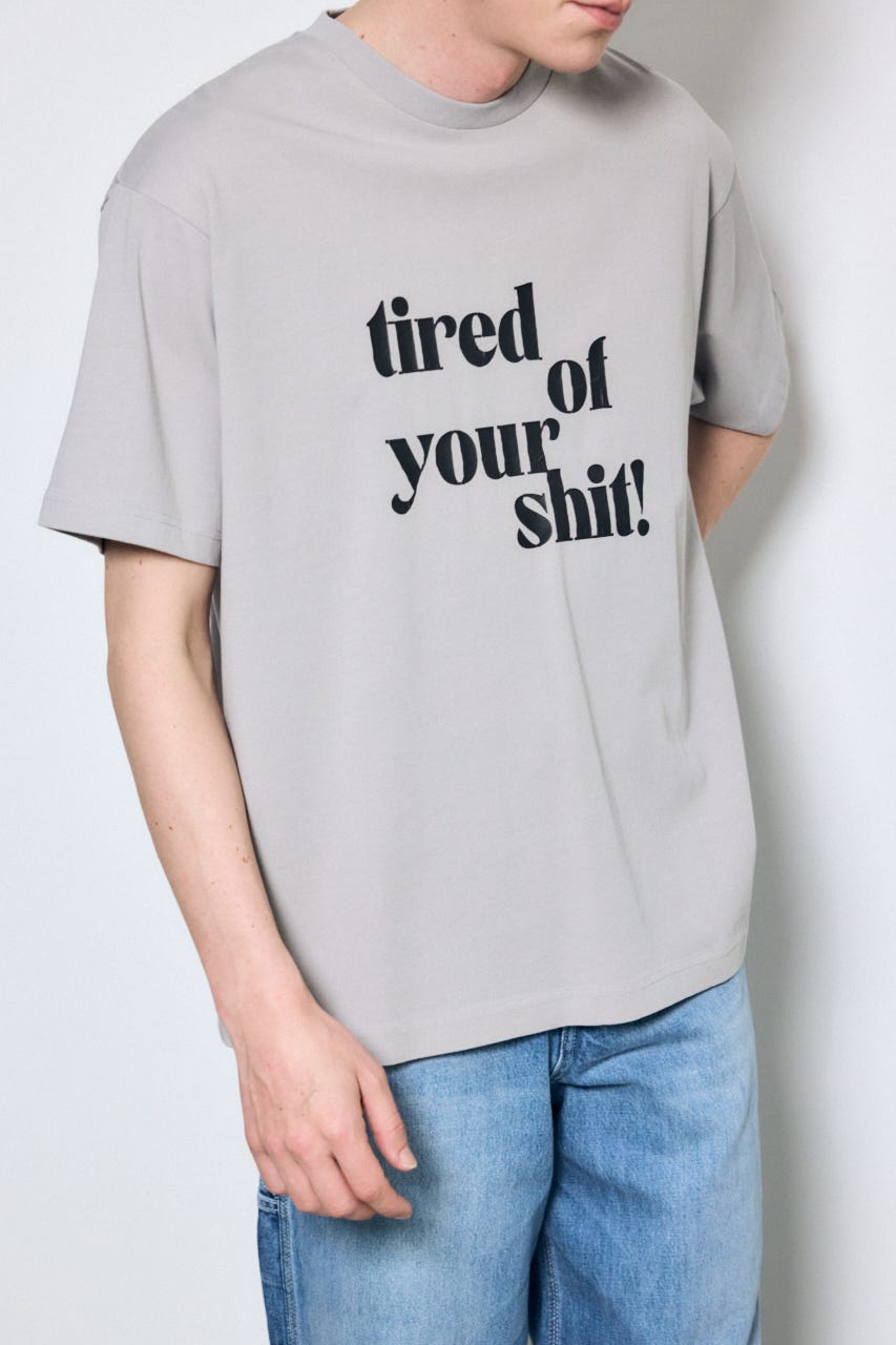 tired of your shit Tシャツ GRY L