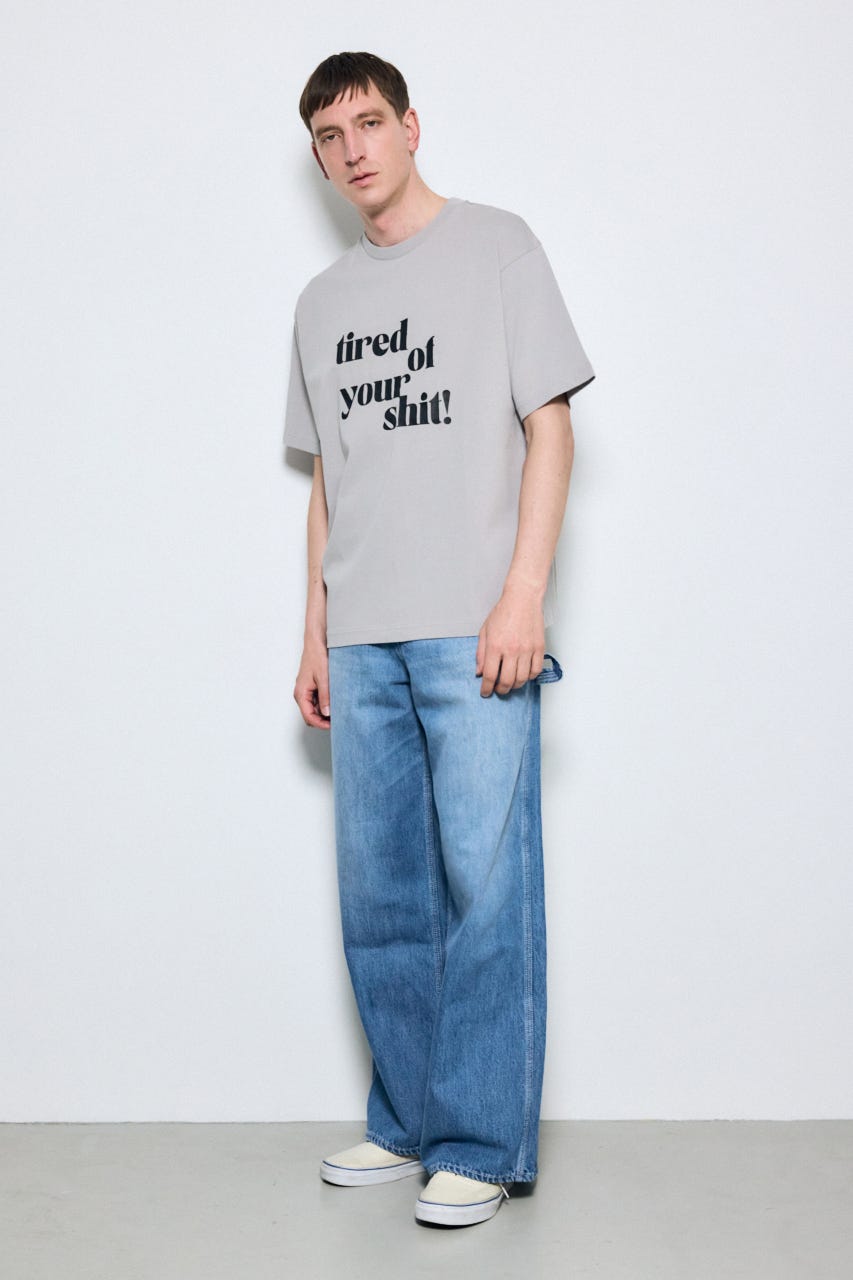 tired of your shit Tシャツ GRY L