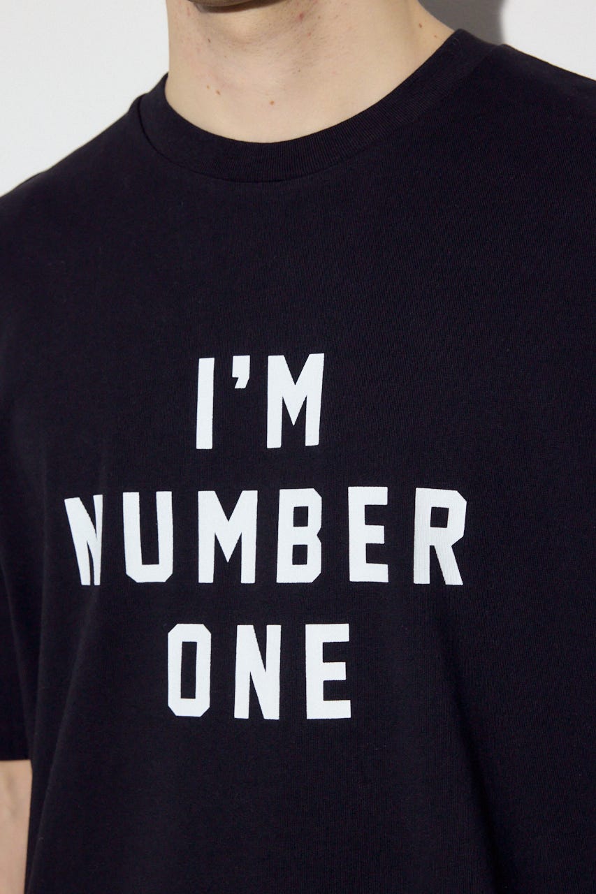 I'M NUMBER ONE Tシャツ BLK L