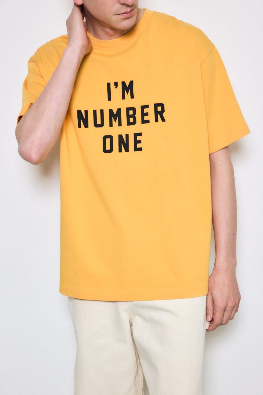 I'M NUMBER ONE Tシャツ L/ORG S