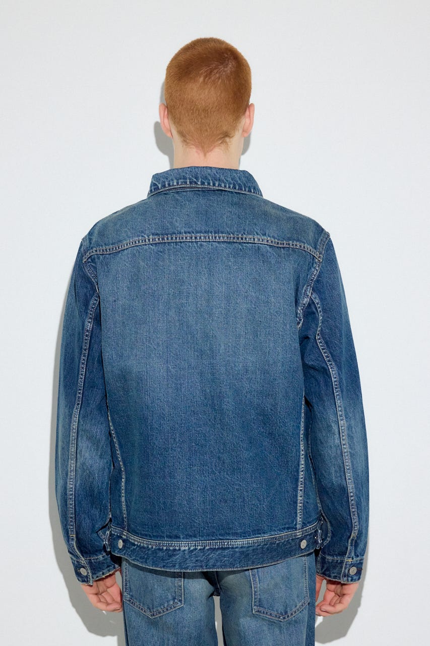 ファスナーデザインGジャン BLU M