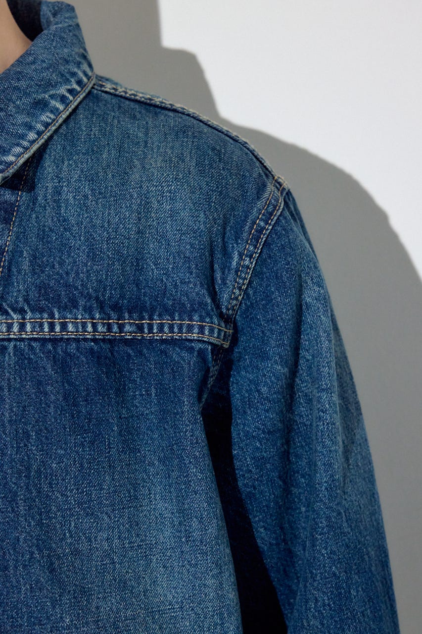 ファスナーデザインGジャン BLU M