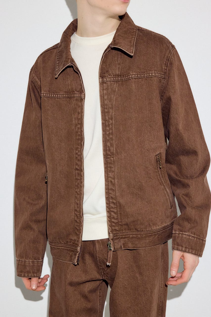 シャン・ジァン AZUL BY MOUSSY | ファスナーデザインGジャン (デニムジャケット