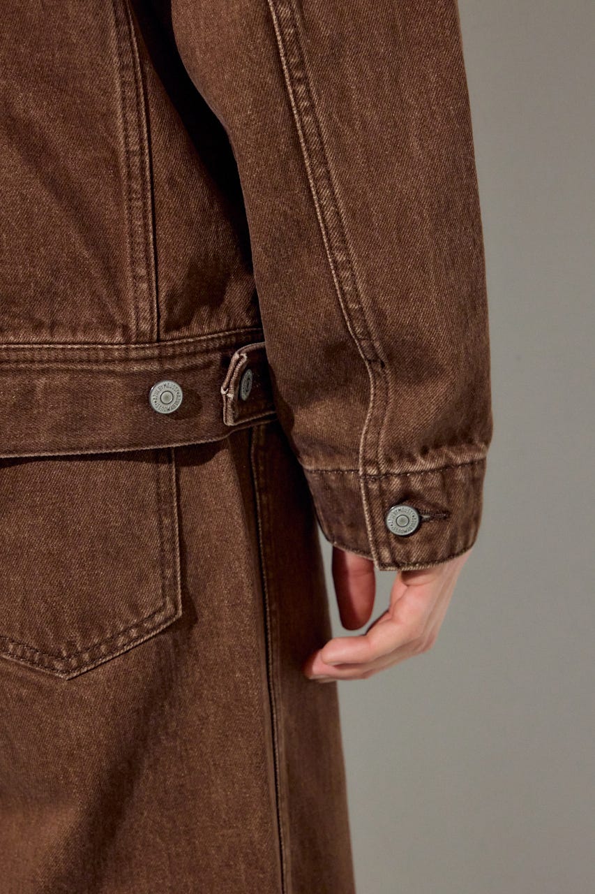 ファスナーデザインGジャン BRN M