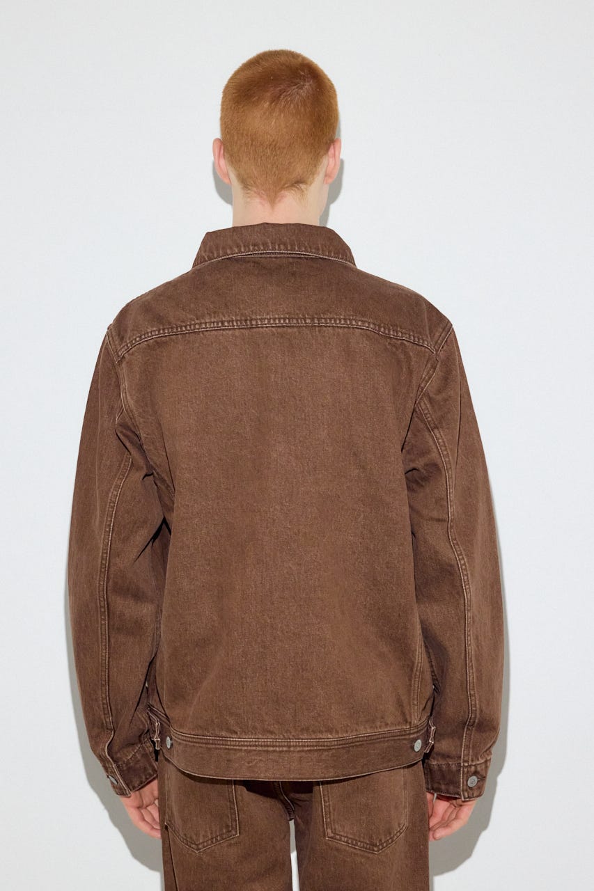 ファスナーデザインGジャン BRN M