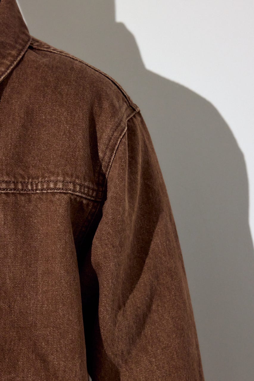 ファスナーデザインGジャン BRN M