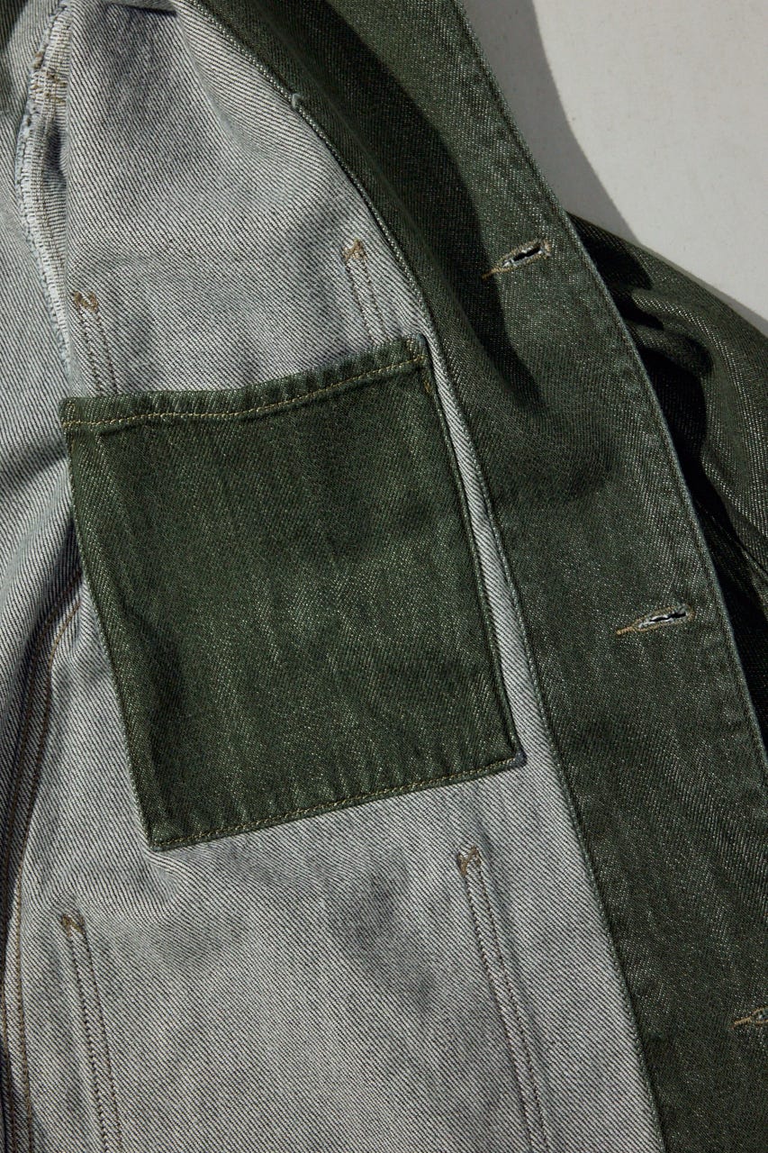 リラックスデニムカバーオール KHA M