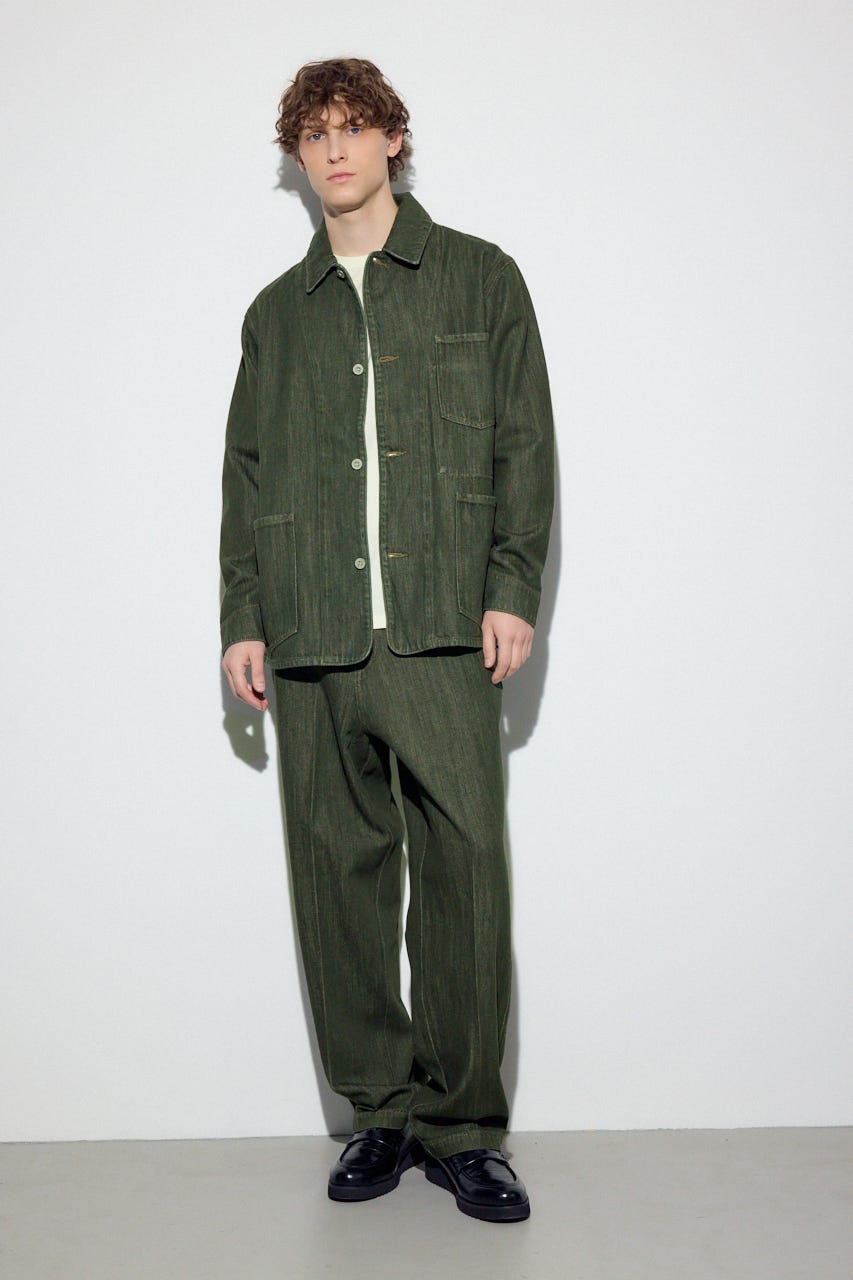 リラックスデニムカバーオール KHA M