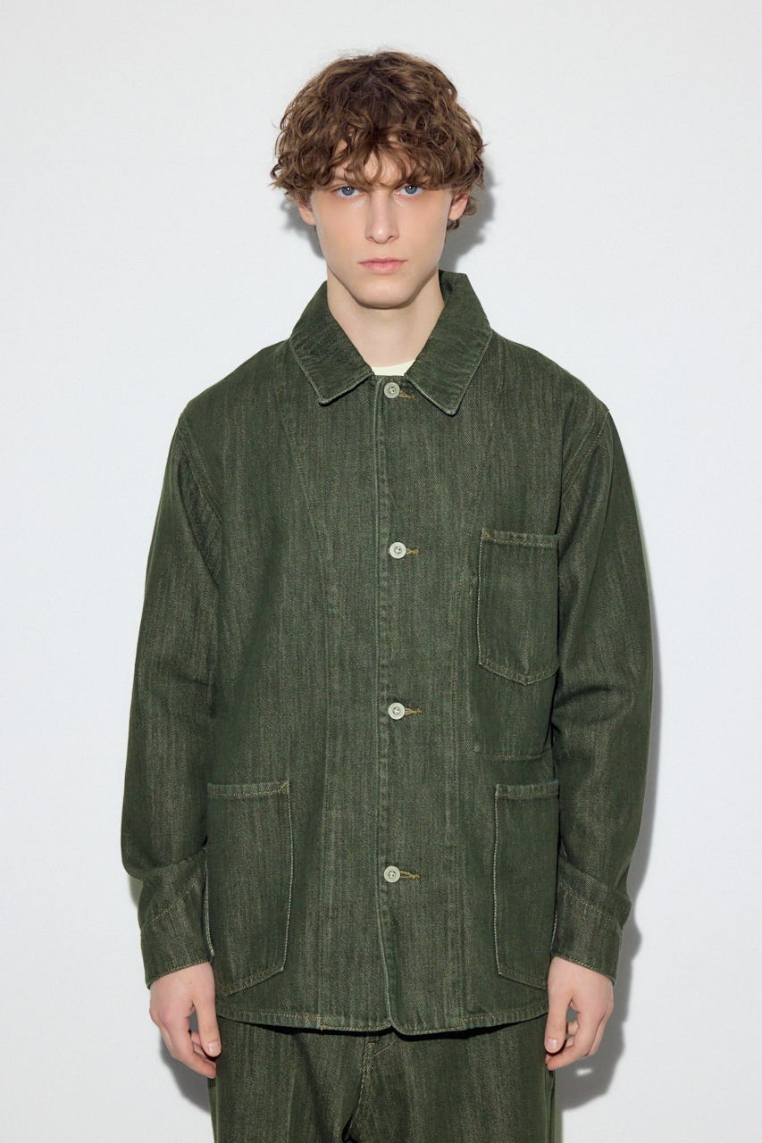 リラックスデニムカバーオール KHA M