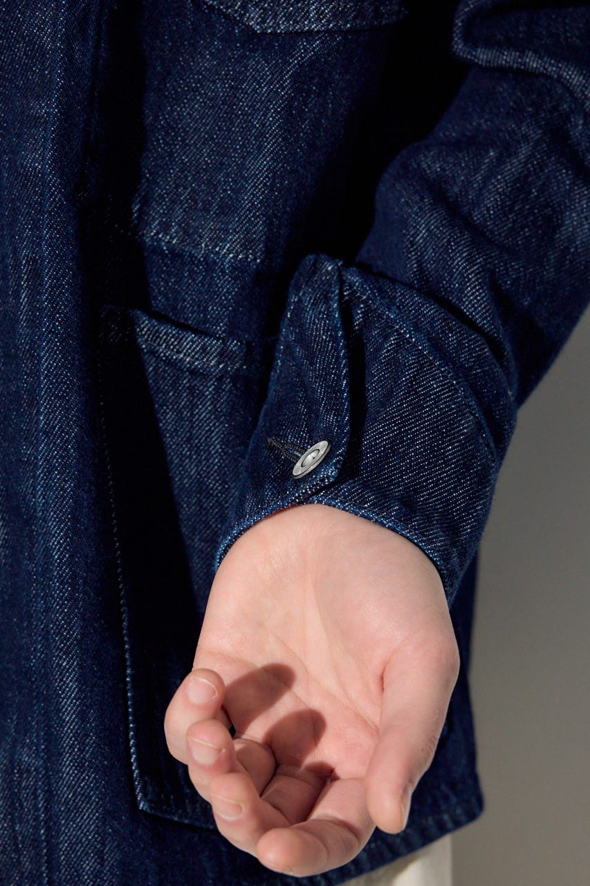 リラックスデニムカバーオール One Wash S