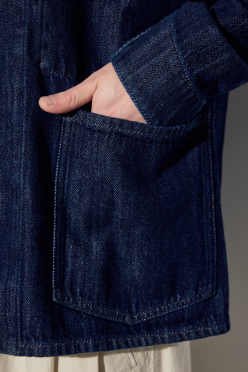 リラックスデニムカバーオール One Wash S