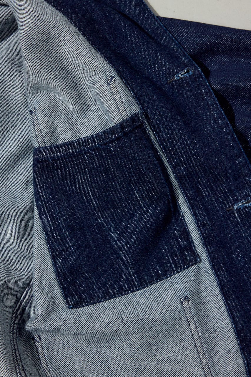 リラックスデニムカバーオール One Wash S