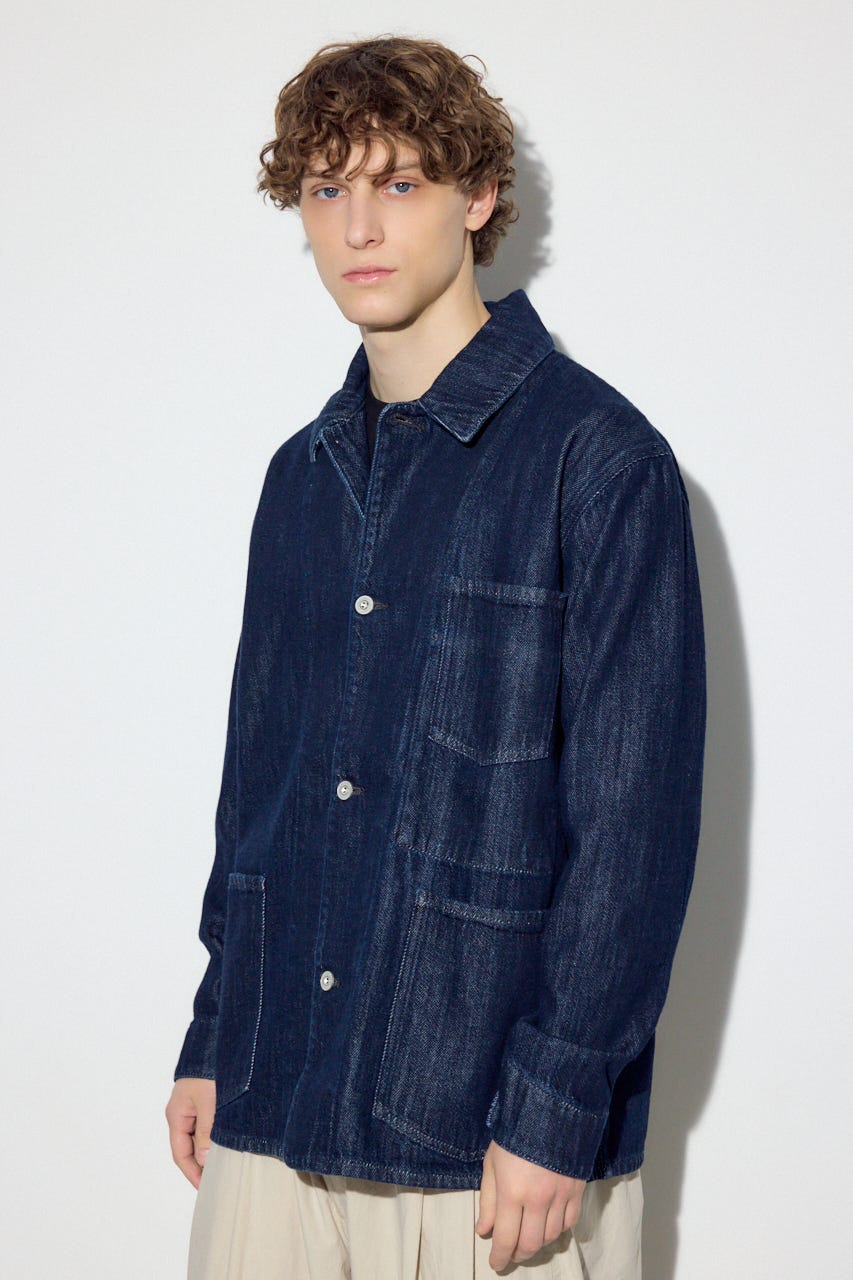 リラックスデニムカバーオール One Wash S