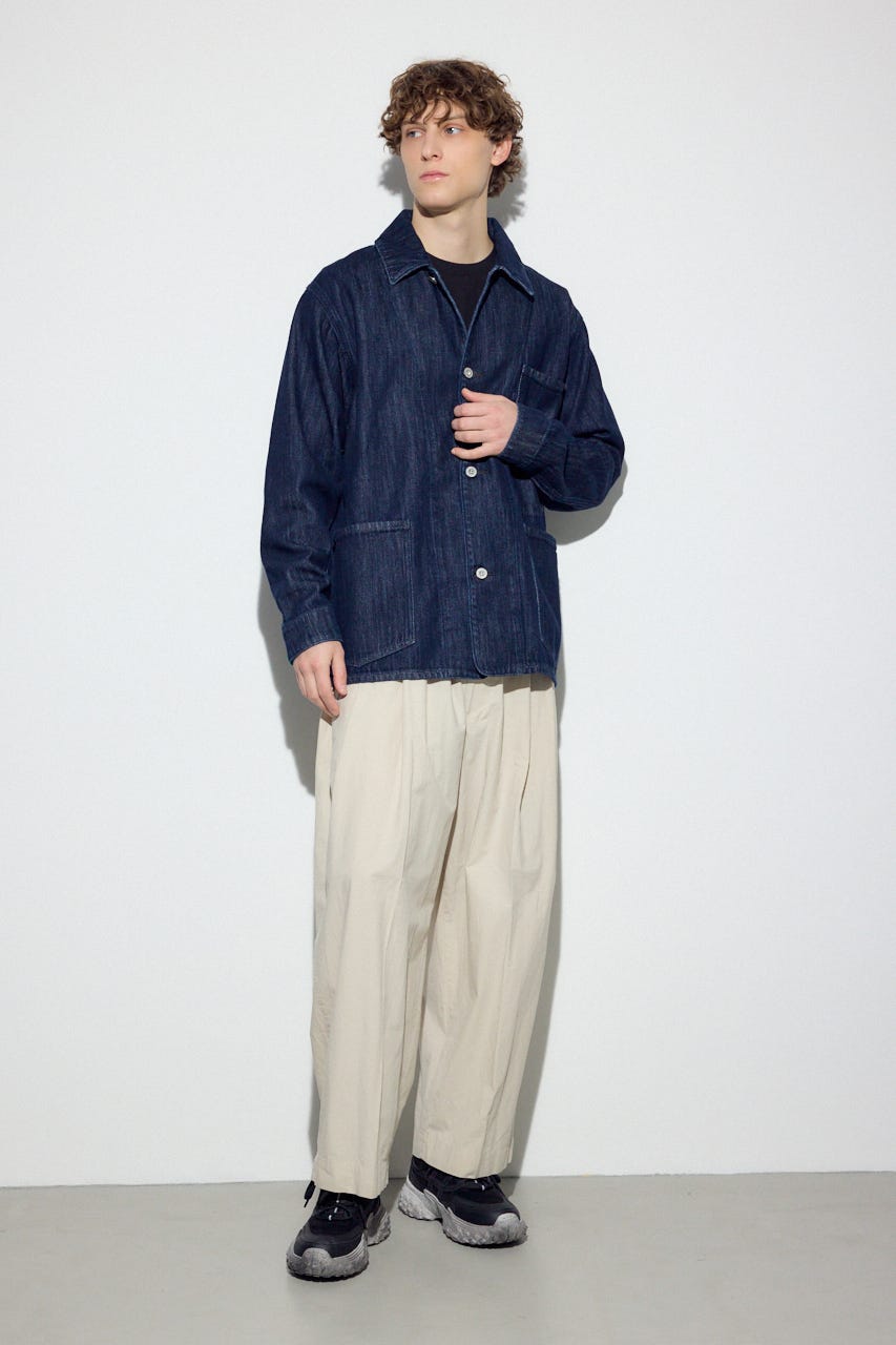 リラックスデニムカバーオール One Wash S