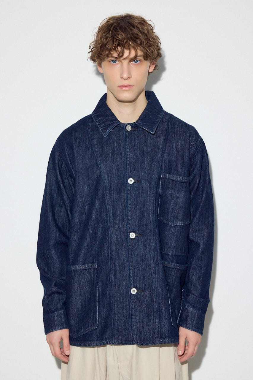 リラックスデニムカバーオール One Wash S