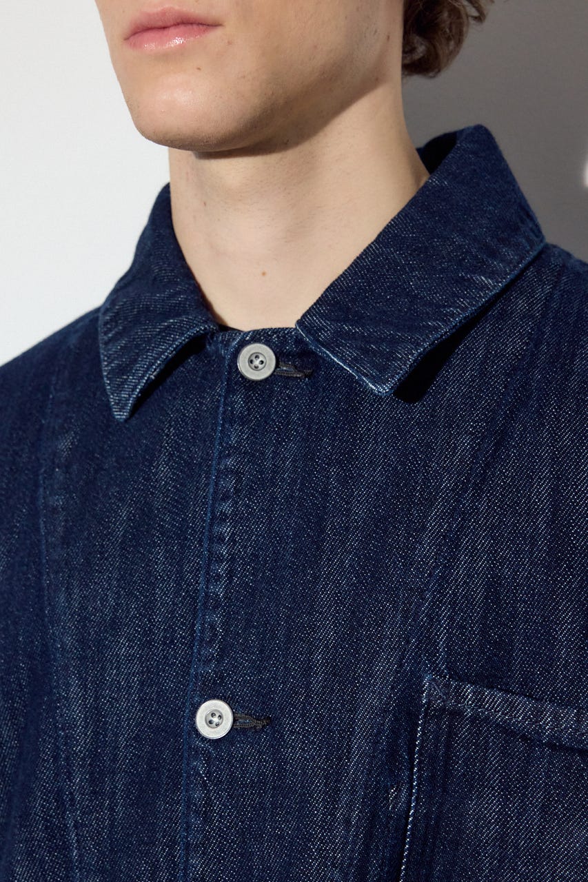 リラックスデニムカバーオール One Wash S