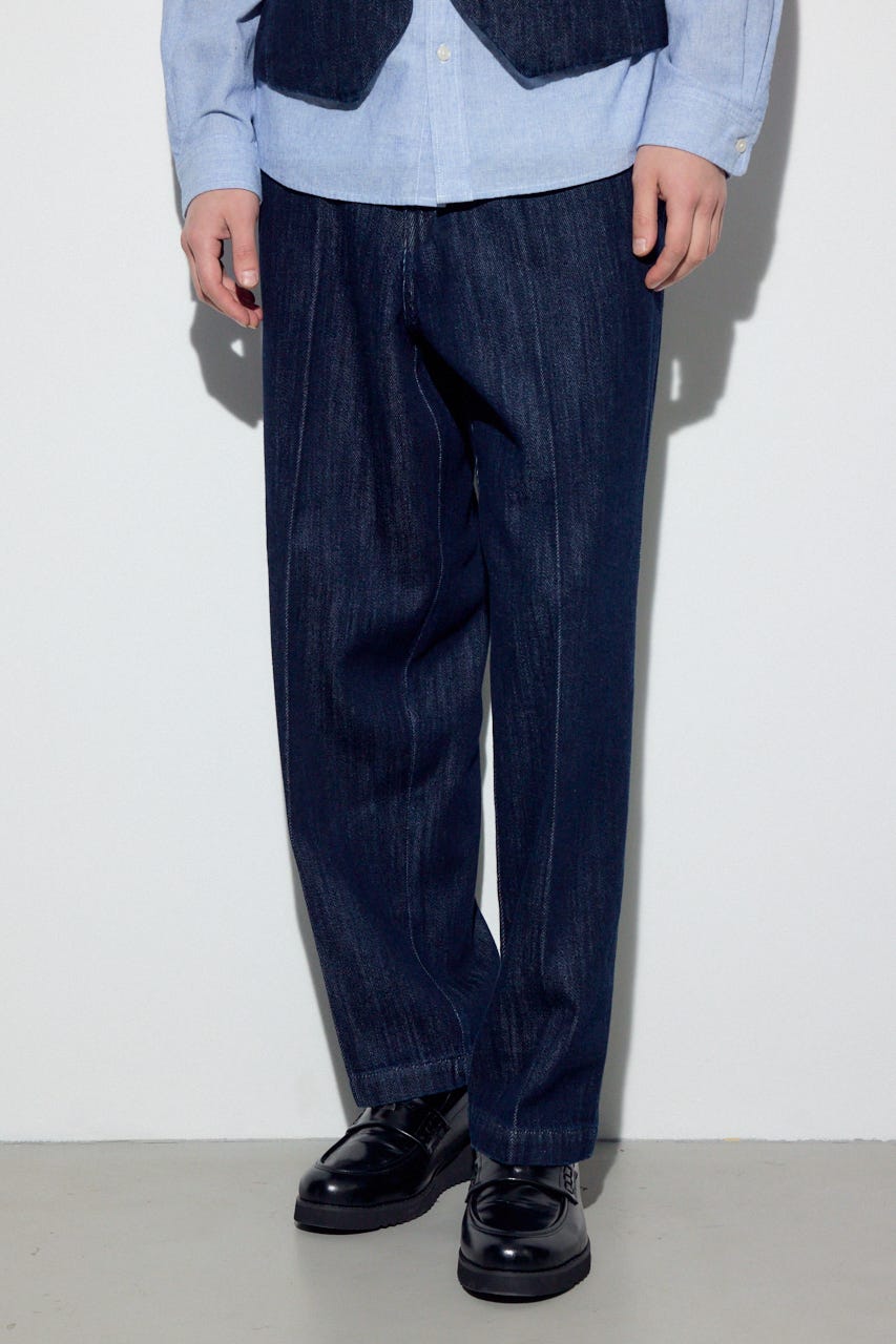 リラックスデニムスラックス One Wash M